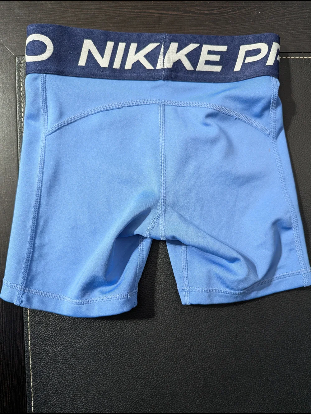 Nike Pro Kids Blue Compression Shorts